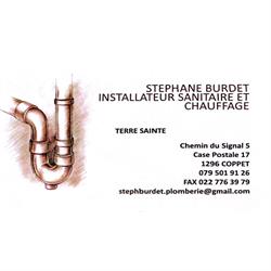 Logo Stéphane Burdet Installateur Sanitaire Successeur Benoit Buffard