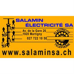 Logo Salamin Electricité SA